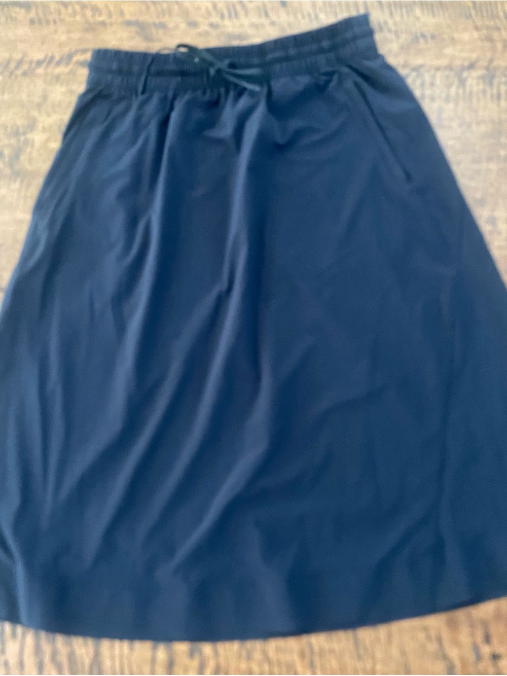 Athleta Arrival Skirt Size 10 Black - Picture 3 of 7